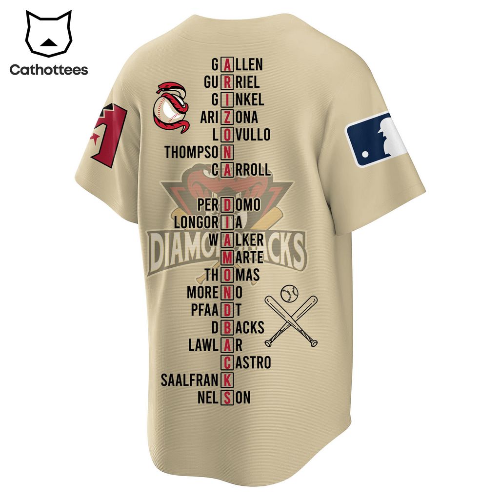 2023 National League Champions Embrace The Chaos Logo Design Baseball Jersey
