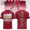 2023 National League Arizona Diamondbacks Champions Logo Design 3D T-Shirt
