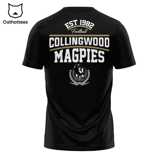 2023 Toyota AFL Premiers EST 1982 Collingwood Magpies T-Shirt