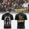 2023 WNBA Champions Las Vegas Aces Back To Back 3D T-Shirt