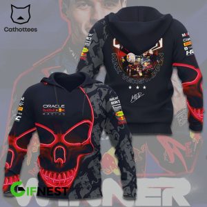 3 Time The World Champion Max Verstappen Oracle RedBull Racing 3D Hoodie