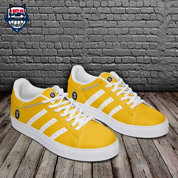 AC Sparta Praha Yellow White Trim Logo Design Stan Smith