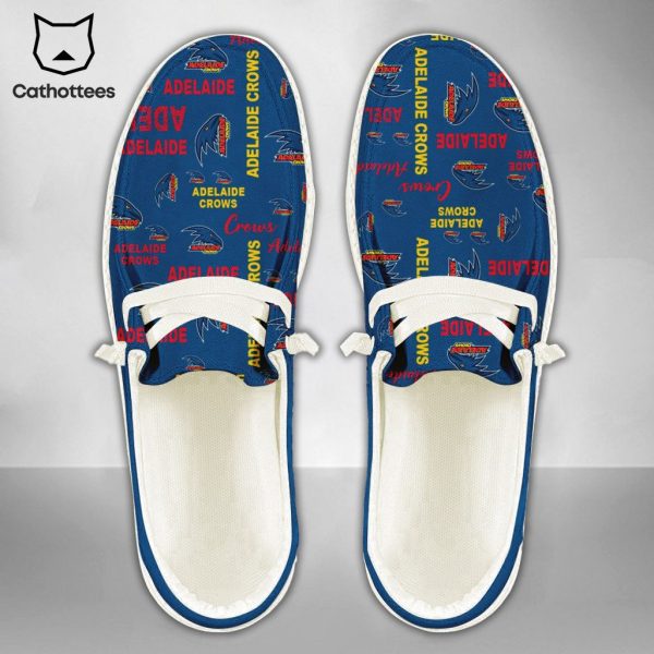 AFL Adelaide Crows Blue Design Hey Dude Shoes