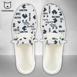 AFL Carlton Logo Design New Hey Dude Shoes