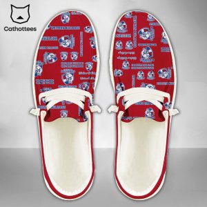 AFL Western Bulldogs Red Design New Hey Dude Shoes