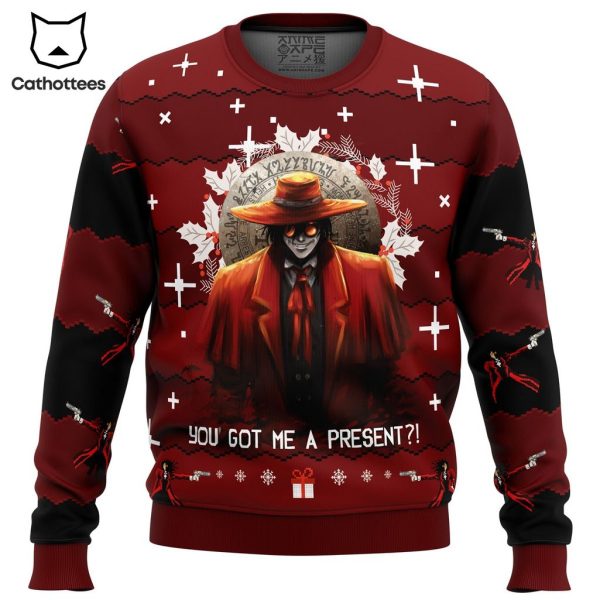 Alucard Hellsing Ugly Christmas Sweater