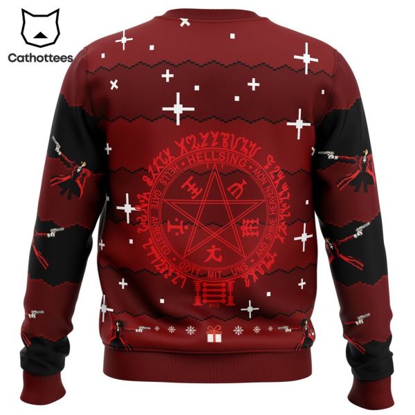 Alucard Hellsing Ugly Christmas Sweater