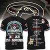 Arizona Diamondbacks World Series Nike Logo Black Design 3D T-Shirt