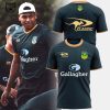 Australian Kangaroos Pacific Rugby League Logo Classic Design 3D T-Shirt