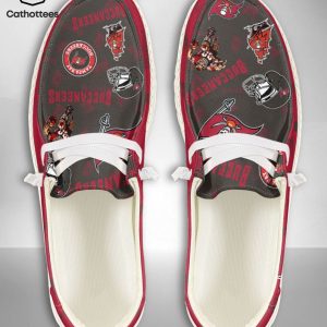 [AVAILABLE] NFL Tampa Bay Buccaneers Custom Name Hey Dude Shoes