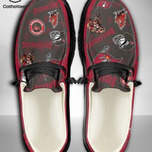 [AVAILABLE] NFL Tampa Bay Buccaneers Custom Name Hey Dude Shoes