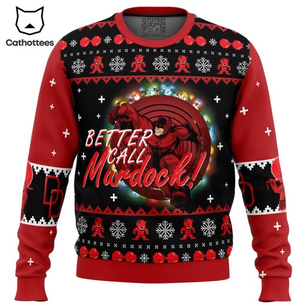 Better Call Murdock! Daredevil Ugly Christmas Sweater