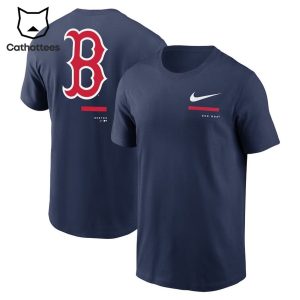 Boston Red Sox Nike Logo Blue 3D T-Shirt