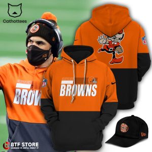 Browns Kevin Stefanski Combo Mascot Design Hoodie And Pants