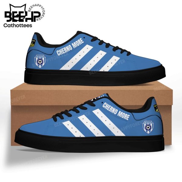 Cherno More Varna Logo Blue White Design Stan Smith