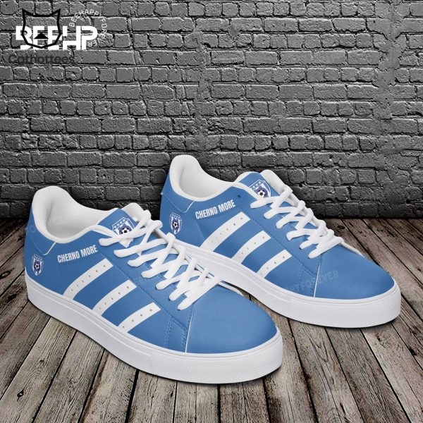 Cherno More Varna Logo Blue White Design Stan Smith