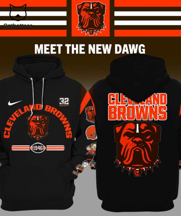 Cleveland Browns NFL 1946 Mascot Deisgn Hoodie And Pants