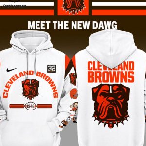 Vintage Cleveland Browns Dawg Pound Football Fan Gear Apparel Crewneck  Sweatshirt - Trends Bedding