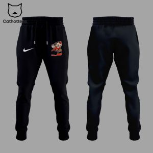 Cleveland Browns NFL 2023 Mascot On Sleeve Design Hoodie And Pants