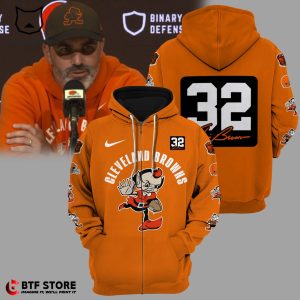 Cleveland Browns Nike Logo Design Hoodie And Pants