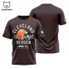 Personalized Cleveland Browns Nike Youth Alternate 1946 White Design 3D T-Shirt