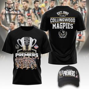 Collingwood Football Club ETS 1982 Toyota AFL Premiers 3D T-Shirt