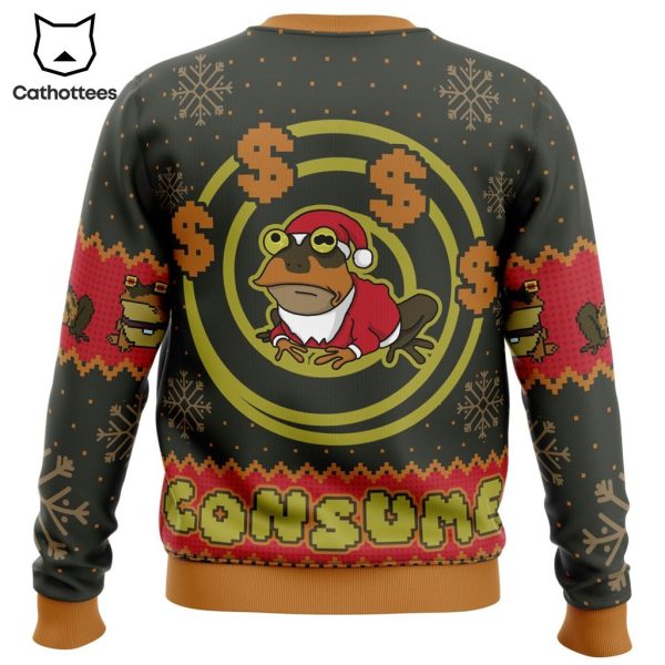 Consume Futurama Ugly Christmas Sweater