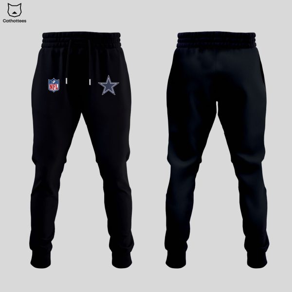 Dallas Cowboys Fuck Around And Find Out Logo Black Design Hoodie And Pants