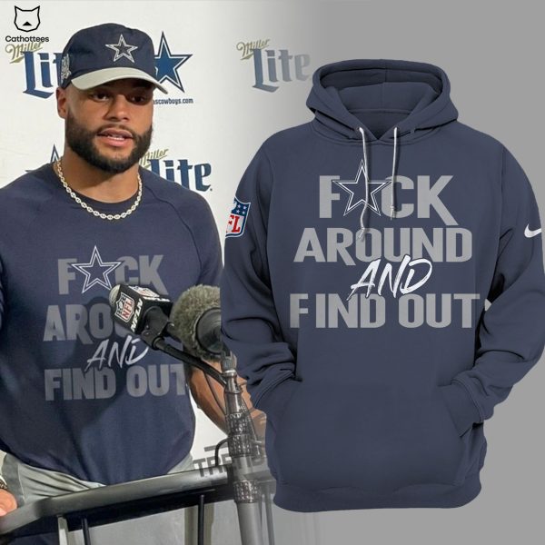 Dallas Cowboys Fuck Around And Find Out Logo Design Hoodie And Pants