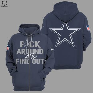 Dallas Cowboys Fuck Around and Find Out Nike Star Logo Hoodie And Pants