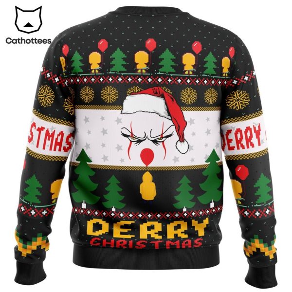 Derry Pennywise Christmas Ugly Christmas Sweater