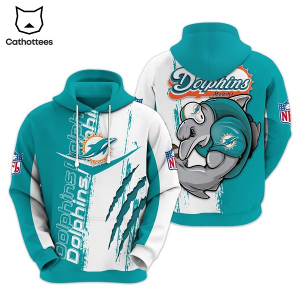 Dolphins Logo Design Hoodie And Legging