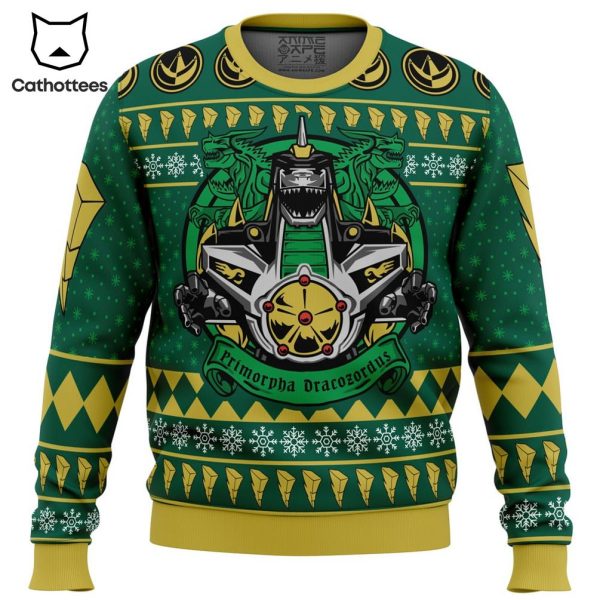 Dragonzord Power Rangers Ugly Christmas Sweater