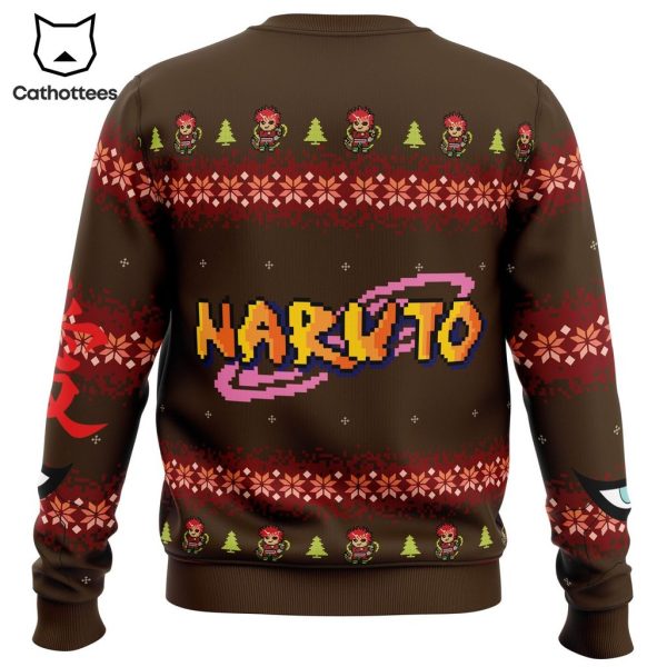 Gaara Naruto Ugly Christmas Sweater