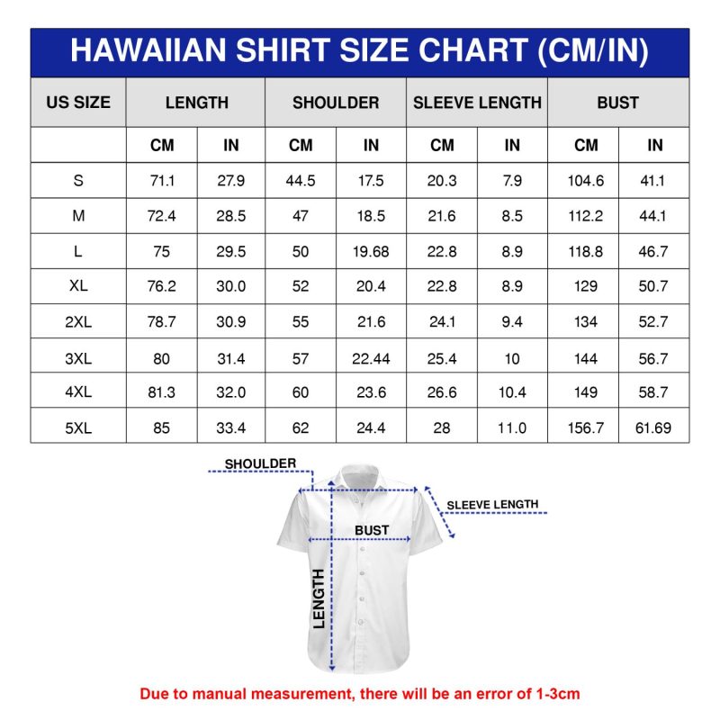 LIGA MX Chivas Guadalajara Special Hawaiian Design Button Shirt ST2302