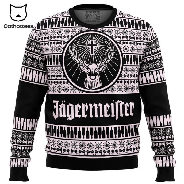 Jagermeister Black Ugly Christmas Sweater