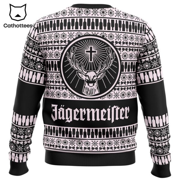 Jagermeister Black Ugly Christmas Sweater