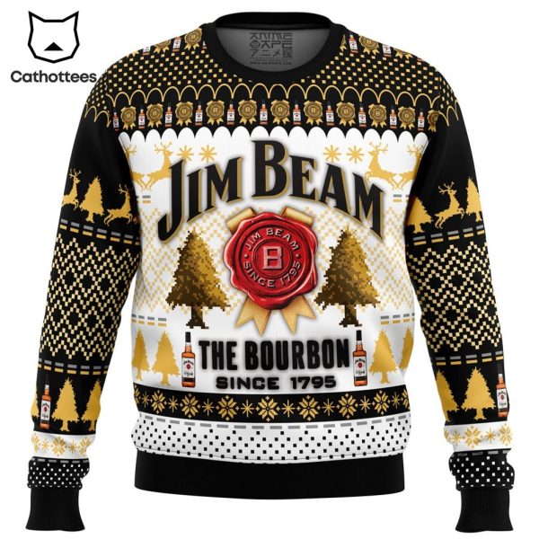 Jim Beam The Bourbon Ugly Christmas Sweater