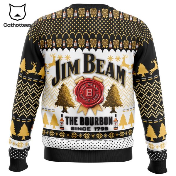 Jim Beam The Bourbon Ugly Christmas Sweater