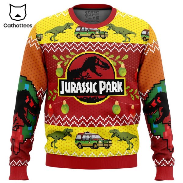 Jurassic Park Ugly Christmas Sweater