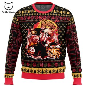 Katsuki Bakugo My Hero Academia Ugly Christmas Sweater