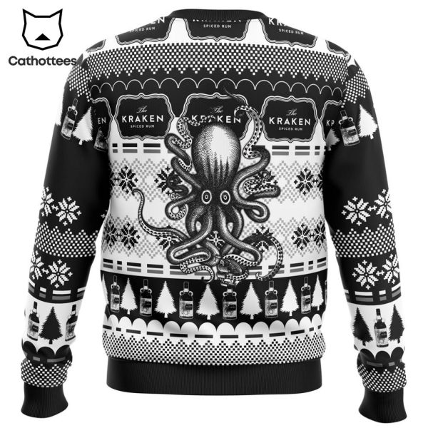 Kraken Black Spiced Rum Ugly Christmas Sweater