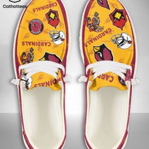 LIMITED NFL Arizona Cardinals  Custom Name Hey Dude Shoes