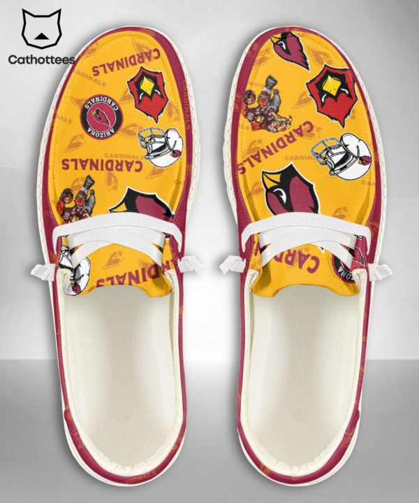 LIMITED NFL Arizona Cardinals  Custom Name Hey Dude Shoes