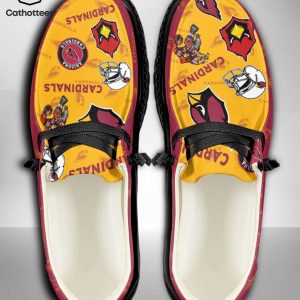 LIMITED NFL Arizona Cardinals  Custom Name Hey Dude Shoes