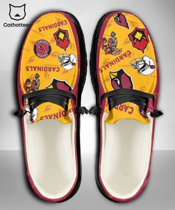 LIMITED NFL Arizona Cardinals  Custom Name Hey Dude Shoes