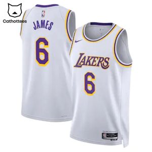 Los Angeles Lakers James Nike Logo Jersey Tanktop