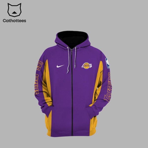 Los Angeles Lakers Logo Design Hoodie And Pants