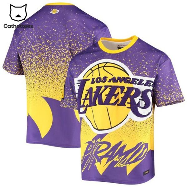 Los Angeles Lakers Pyramid 3D T-Shirt