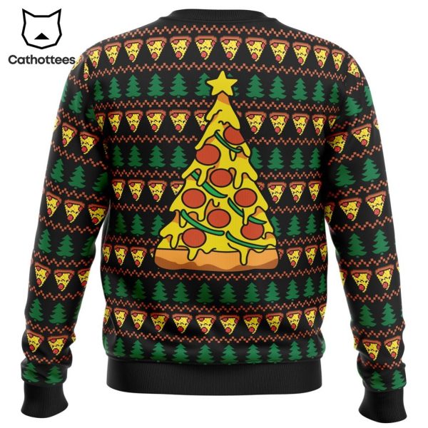 Merry Pizza Ugly Christmas Sweater